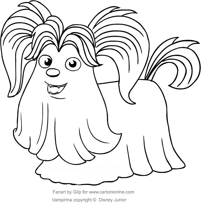 684x696 Vampirina Coloring Pages