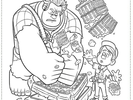 440x330 Vanellope Von Schweetz Coloring Pages Coloring Pages, Vanellope
