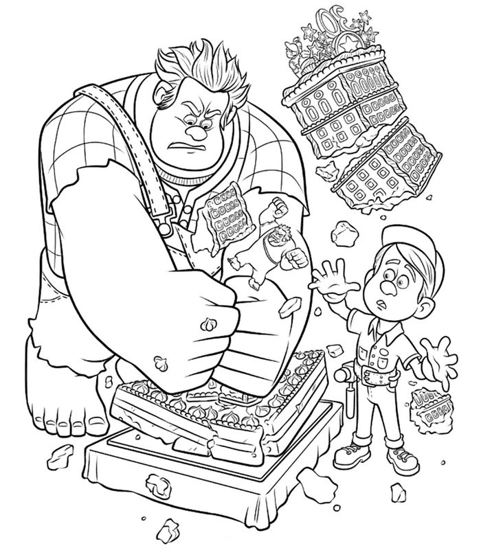700x814 Vanellope Von Schweetz Coloring Pages