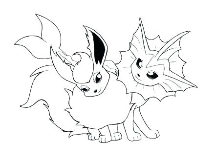 440x330 Vaporeon Coloring Pages Unknown Coloring Pages Vaporeon Colouring
