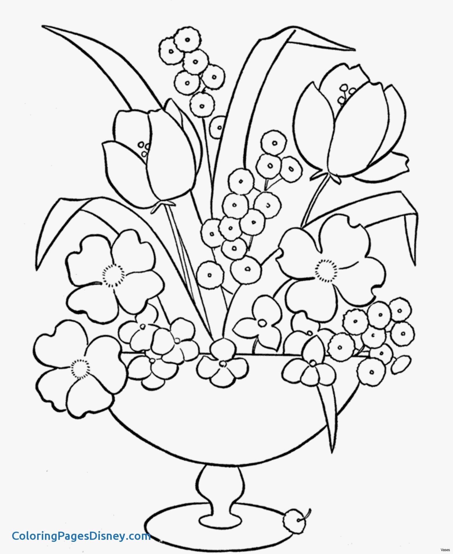 1561x1911 Coloring Pages Vase Fresh Coloring Pages Roses New Vases Flower