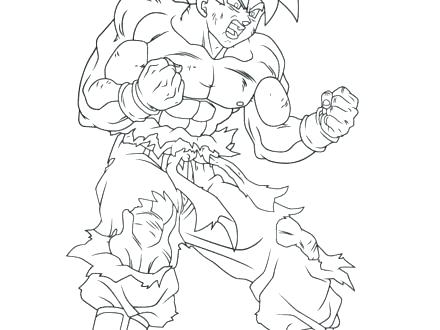 440x330 Vegeta Coloring Pages Coloring Page Dragon Ball Z Super Coloring