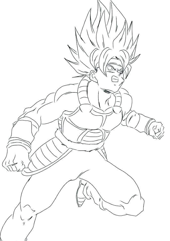 687x973 Dragon Ball Z Coloring Pages On Coloring Dragon Ball Vegeta Super