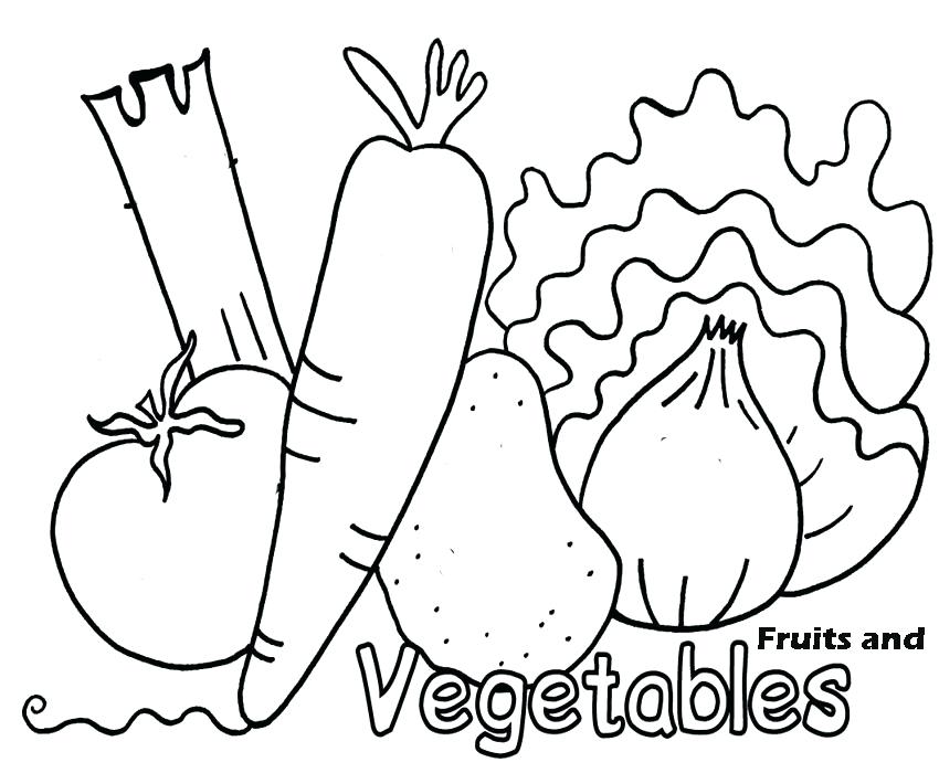 850x700 Vegetable Coloring Vegetable Fruit Coloring Pages Coloring Books