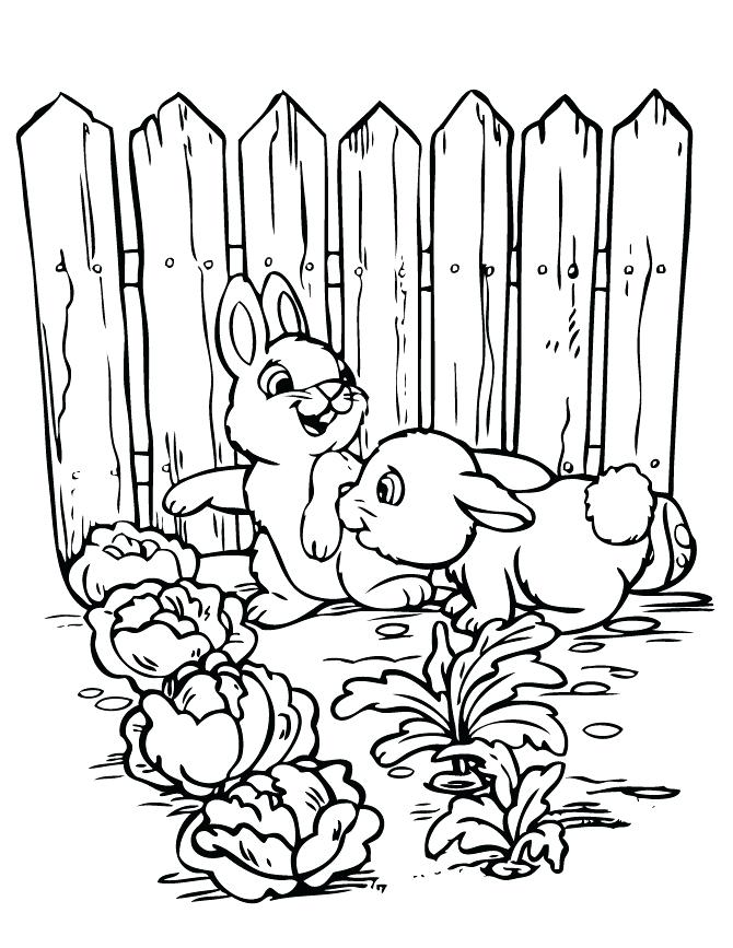 670x867 Vegetable Garden Printable Coloring Pages Kids Coloring Gardening