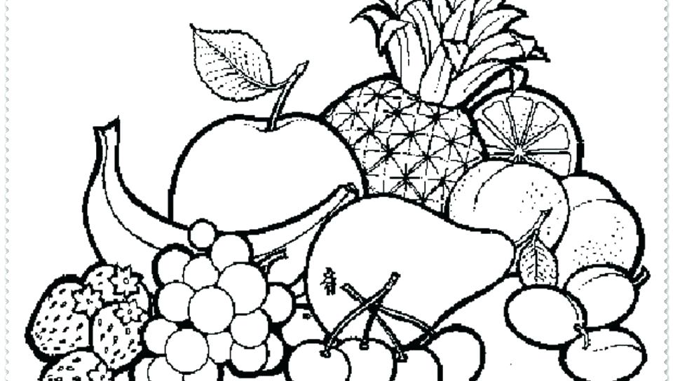 960x544 Veggie Coloring Pages Free Fruit Coloring Pages 3 Fruit Coloring