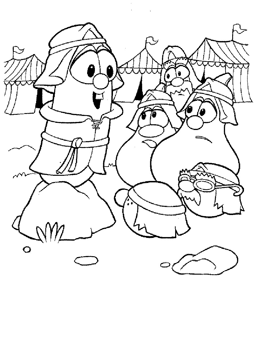 900x1226 Veggie Tales Coloring Pages 360coloringpages