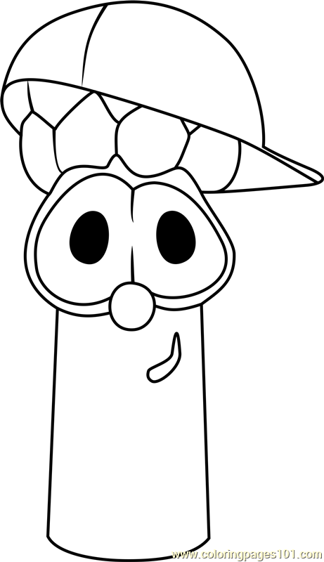 461x800 Veggietales Coloring Pages