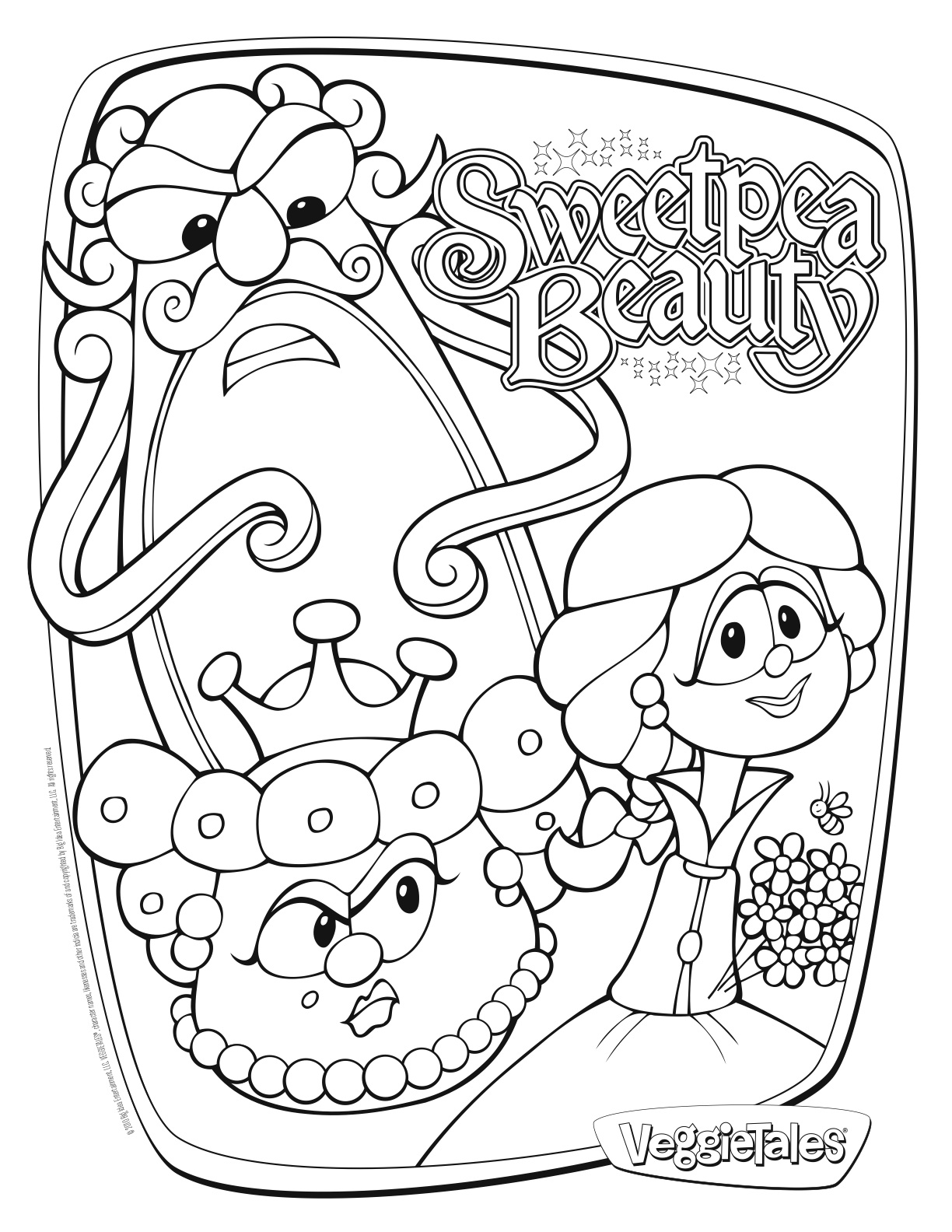 1224x1584 Endorsed Veggie Tale Coloring Pages The Ultimate Veggietales Web