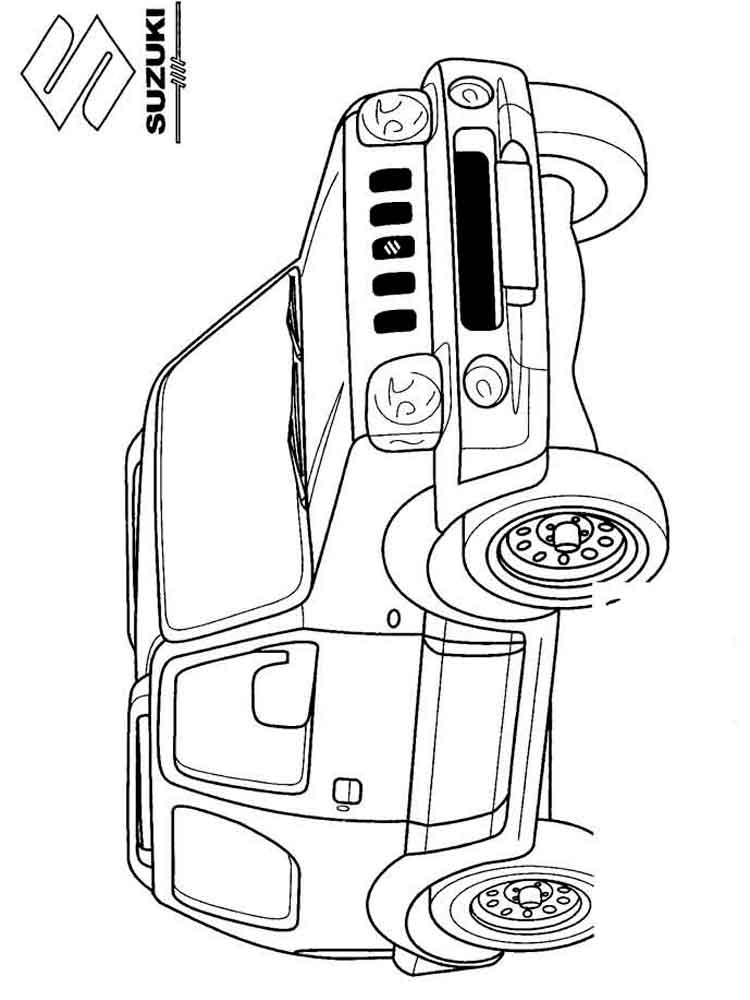 750x1000 Off Road Vehicle Coloring Pages. Download And Print Off Road
