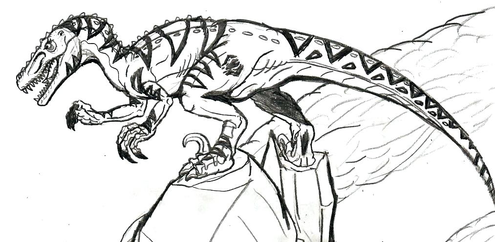 1013x495 Velociraptor Coloring Pages Coloring Pages Raptor Foot Soldier By
