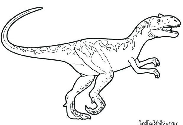 620x425 Velociraptor Dinosaur Coloring Pages Velociraptor Coloring Page