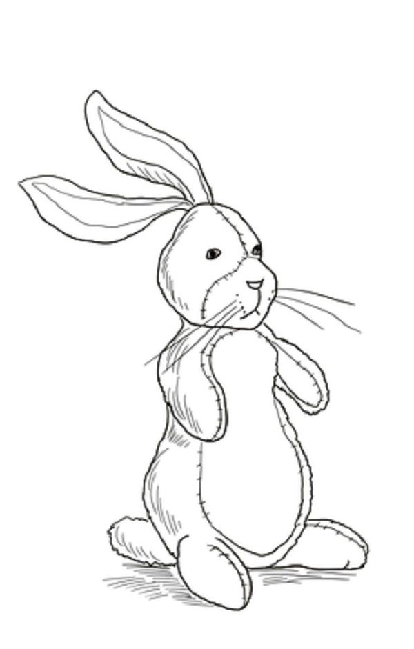 600x941 Free Velveteen Rabbit Coloring Pages Coloring Kids