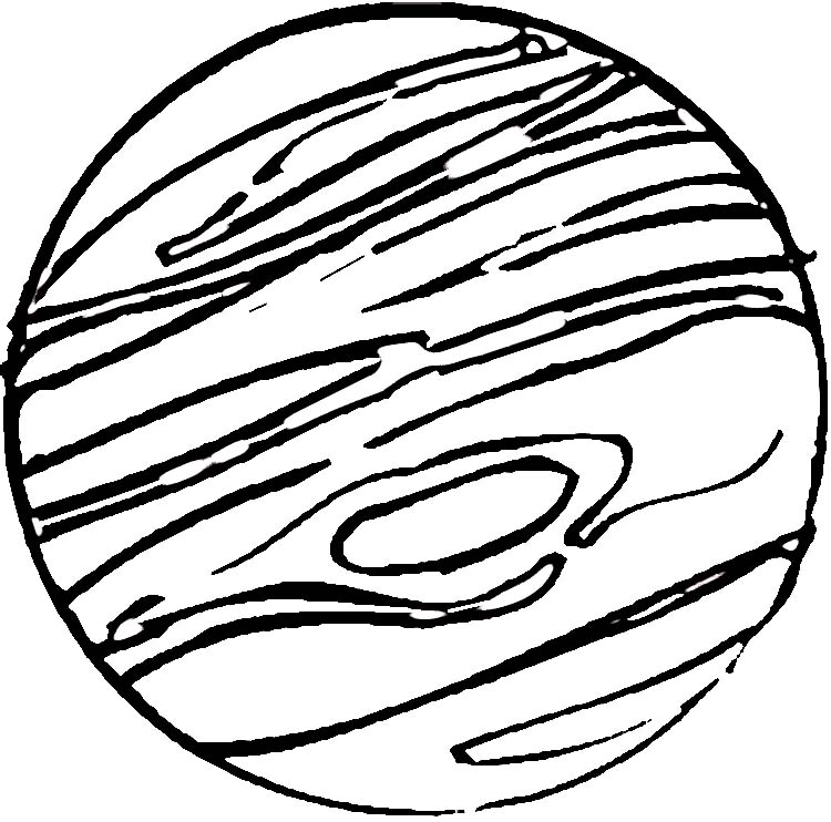 750x742 Venus Coloring Page Jupiter Coloring Page