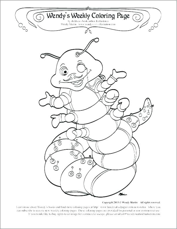 614x794 Very Hungry Caterpillar Coloring Page Hungry Caterpillar Coloring