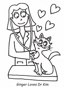 222x300 Vet Coloring Pages