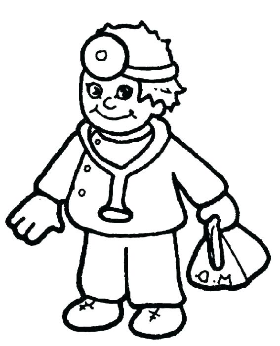 567x701 Veterinarian Coloring Page Veterinarian Coloring Pages