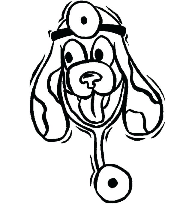 600x680 Veterinarian Coloring Pages Animal Doctor Coloring Pages Animal
