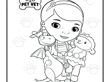 440x330 Veterinarian Coloring Pages Veterinarian Coloring Pages Doc