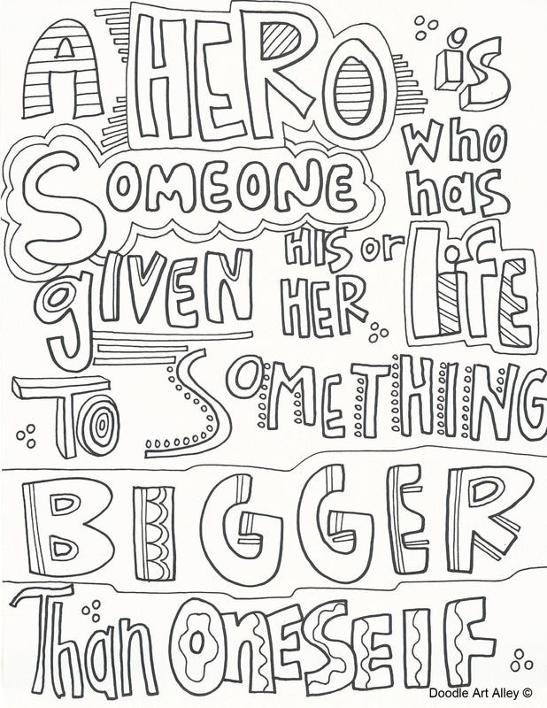 618x800 Freedom Quote Coloring Pages From Doodle Art Alley Classroom