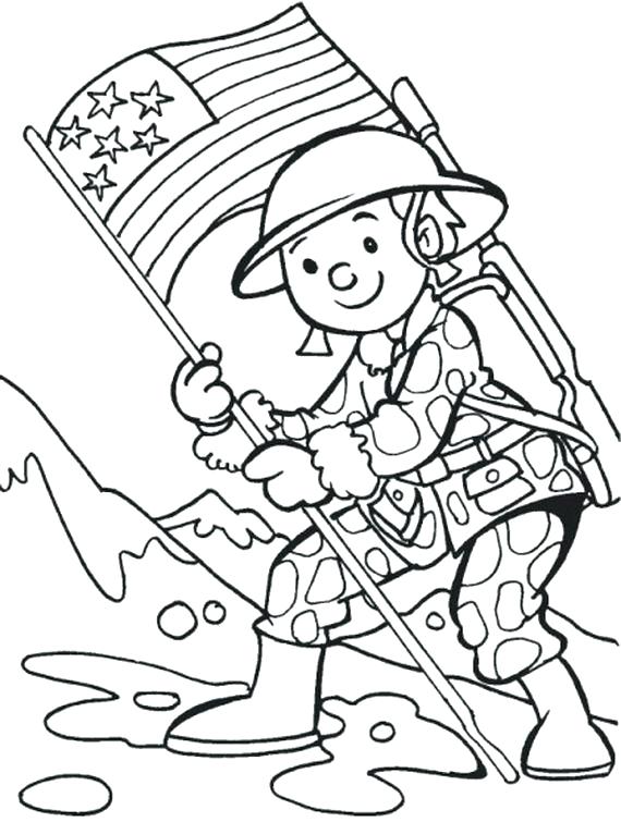 570x755 Veteran Coloring Pages