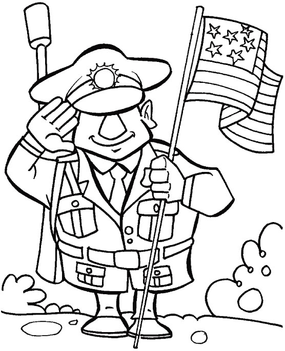 Veterans Coloring Pages To Print