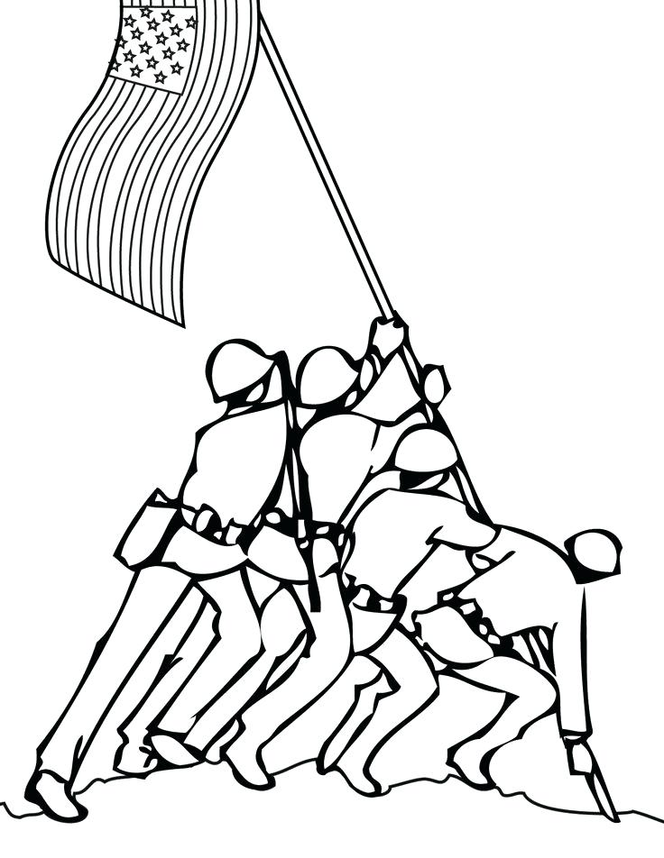 736x952 Free Printable Veterans Day Coloring Pages Patriotic Coloring