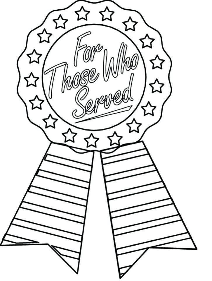726x960 Printable Veterans Day Coloring Pages