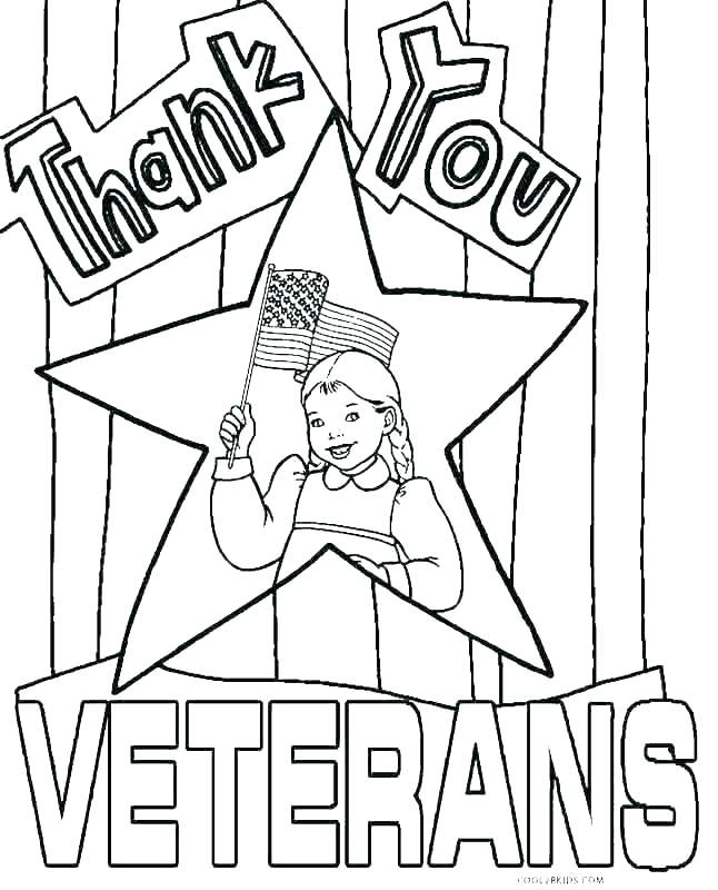 646x800 Veterans Day Coloring Pages