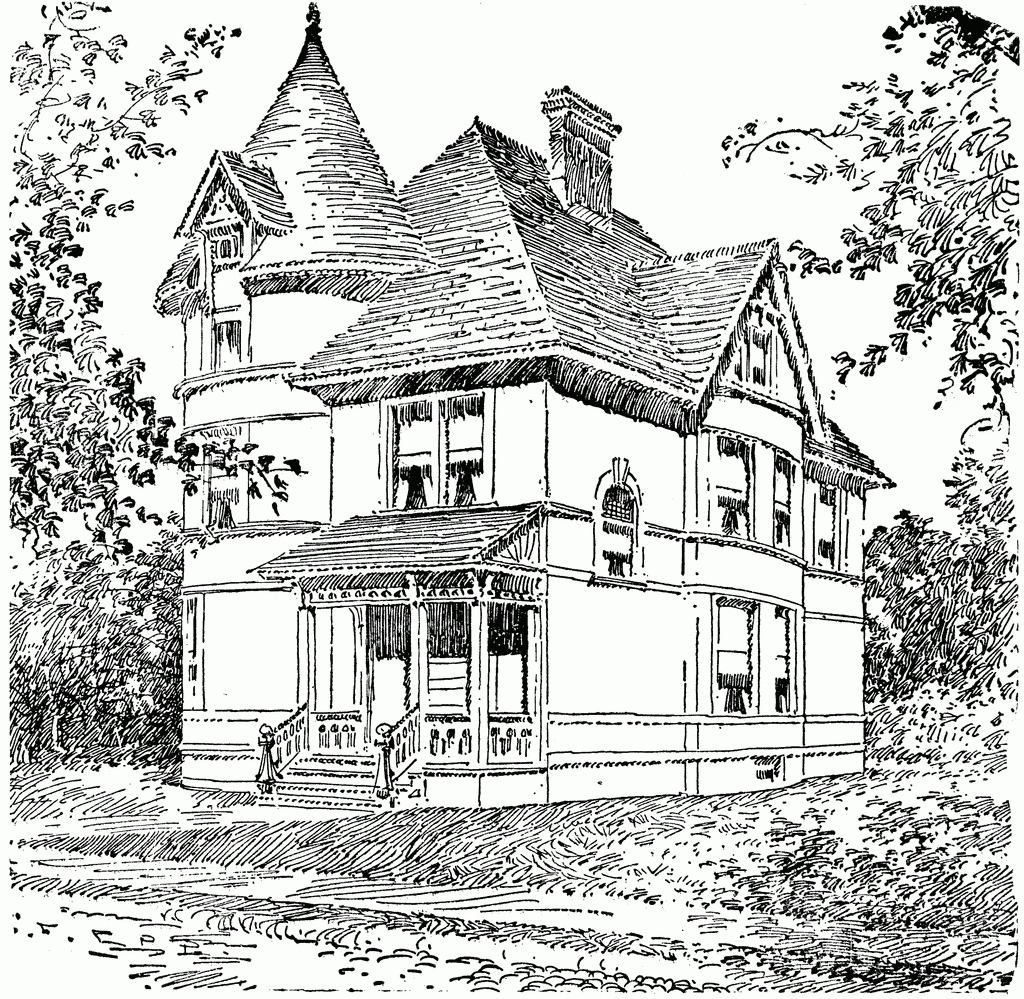 1024x999 House Coloring Page New Victorian House Coloring Pages Coloring