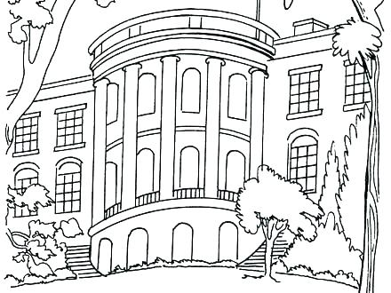 440x330 House Coloring Page House Coloring Page Birdhouse Coloring Pages
