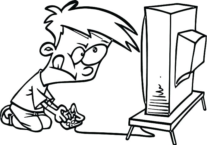 687x482 Video Game Coloring Pages Free Coloring Pages Video Games Coloring