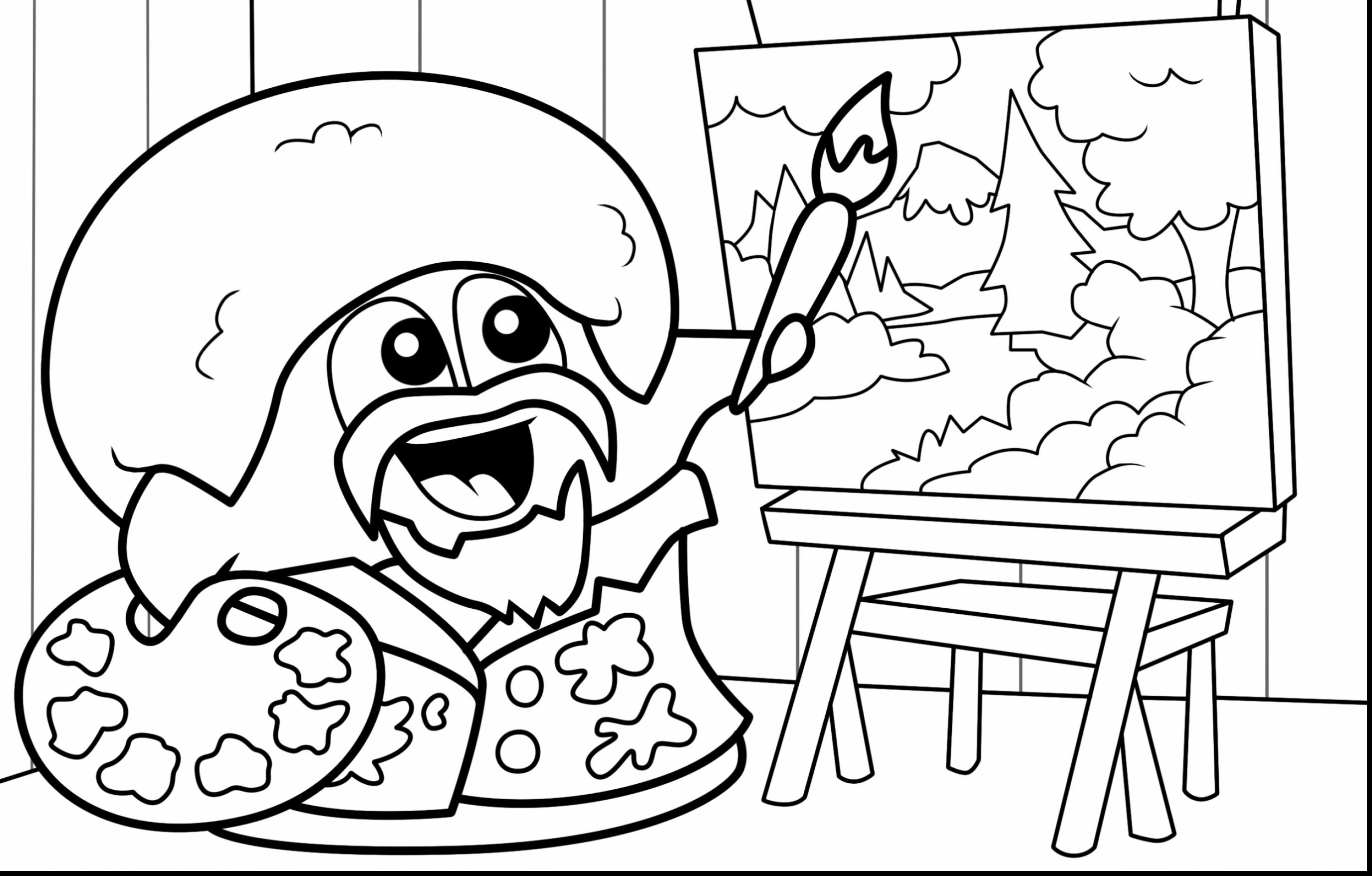 2750x1757 Beautiful Good Blob Fish Coloring Pages With Video Game Coloring