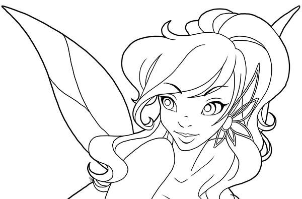 Vidia Coloring Pages