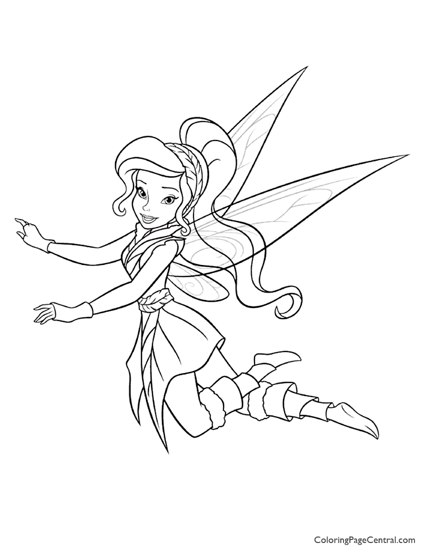 850x1100 Tinkerbell Vidia 01 Coloring Page Coloring Page Central