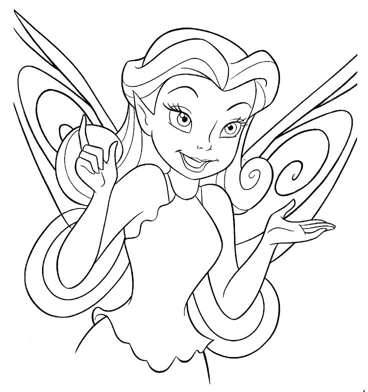 736x784 Iridessa Coloring Pages