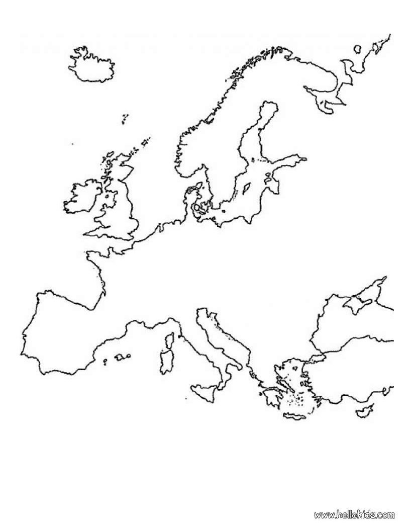 820x1050 Asia Map In The World Coloring Page And To Print Kids Political