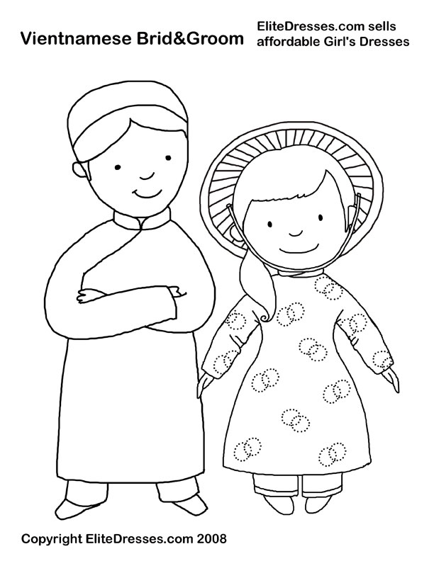612x792 Vietnam Coloring Pages