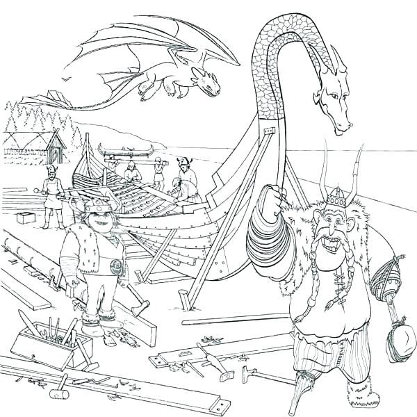 Viking Coloring Pages