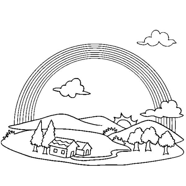 Village Coloring Pages