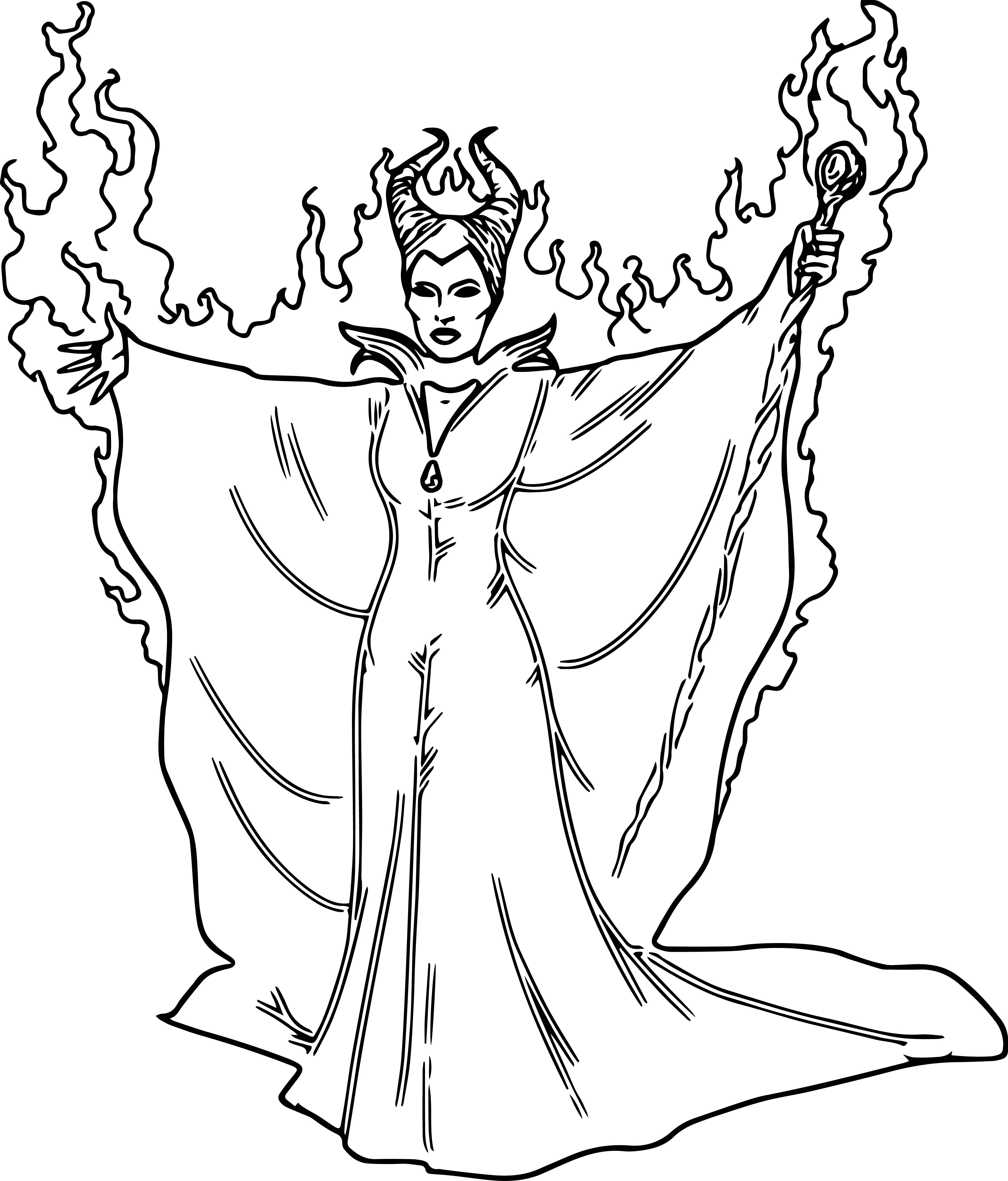 3892x4560 Maleficent Coloring Pages Bltidm Free
