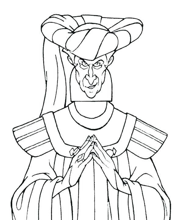 600x720 Disney Villains Coloring Book