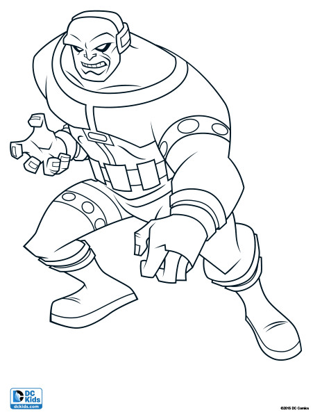 464x600 Dc Villains Coloring Page 2