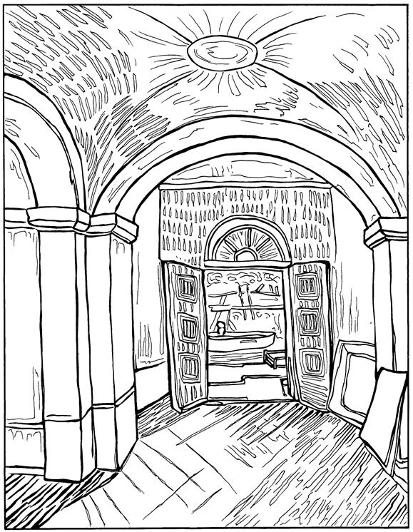 579x746 Kids N 30 Coloring Pages Of Vincent Van Gogh