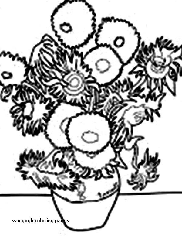 600x777 Vincent Van Gogh Coloring Pages Inspirational 32 Best Colour Me