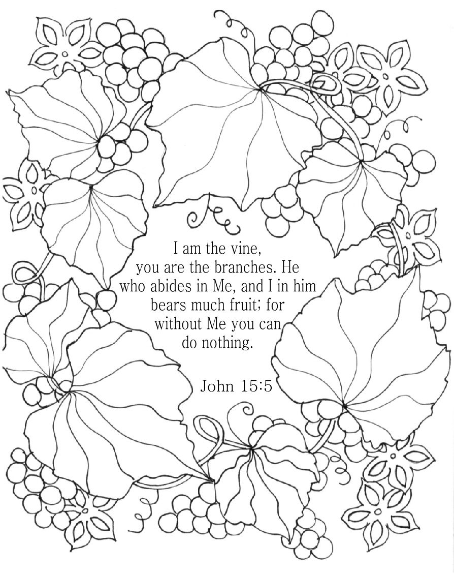894x1131 Vine Coloring Pages Gallery Coloring For Kids 2018