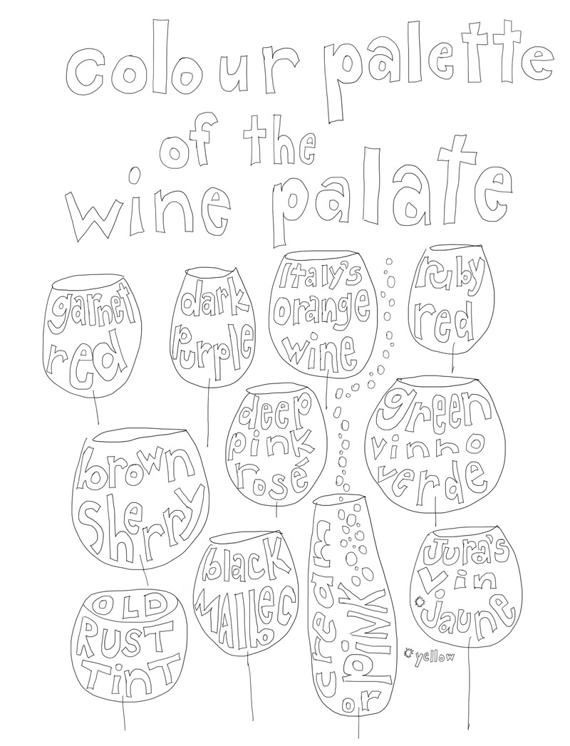 800x1047 Color This Adult Wine Themed Coloring Book Vinepair