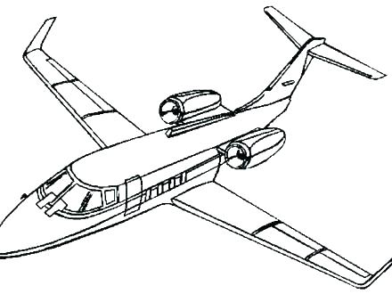 440x330 Coloring Pages And Coloring Books. Airplane Coloring Pages