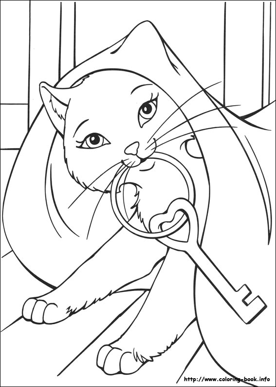 567x794 Coloring Page Php Vintage Barbie Coloring Book