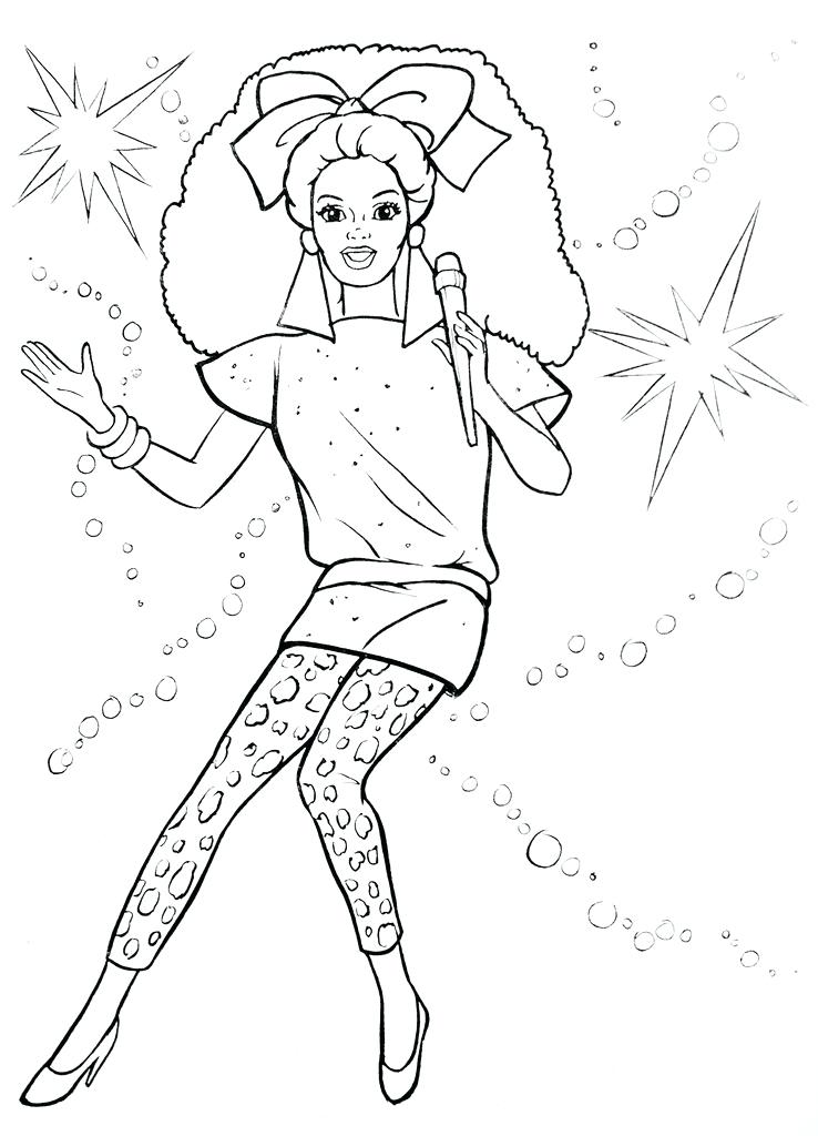 738x1024 Fashion Barbie Coloring Pages Barbie Coloring Pages Plus Princess